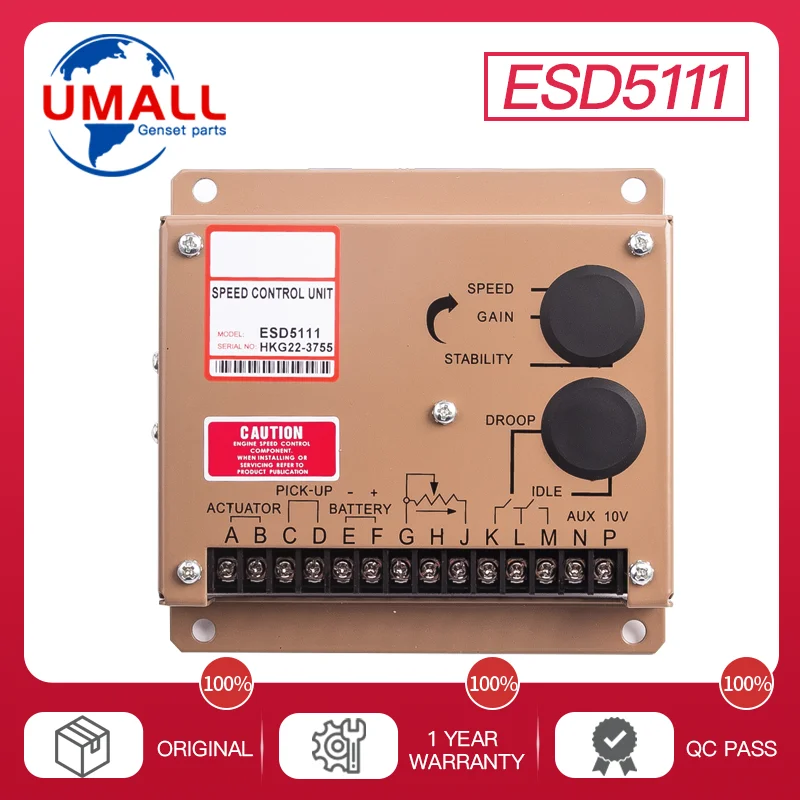 

Регулятор скорости дизельного электронного генератора ESD5111