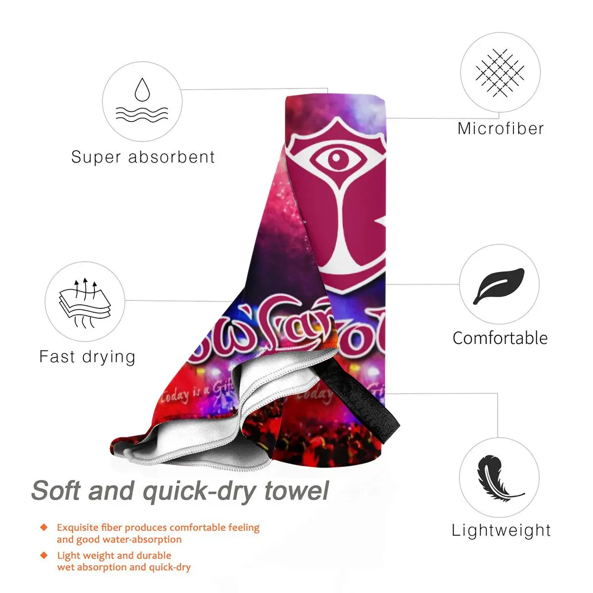 Tomorrowland Towels Face Towel Blanket Beach Towels Large Beach Towel Bathroom Accessories Sets