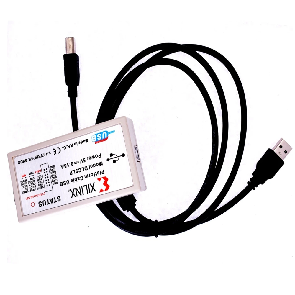 Xilinx Platform Cable USB Download Cable Jtag Programmer for FPGA CPLD support XP/WIN7/WIN8/Linux