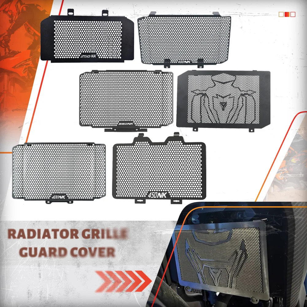 

250 400 450 650 NK Motorcycle Accessories Radiator Grille Guard Cover Protector For CFMOTO 250NK 300NK 400NK 650NK 450NK