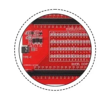 

Тестер состояния модулей памяти, тестер памяти Red UDIMM RDIMM, обнаружение обрыва цепи, проверка износа золотых контактов