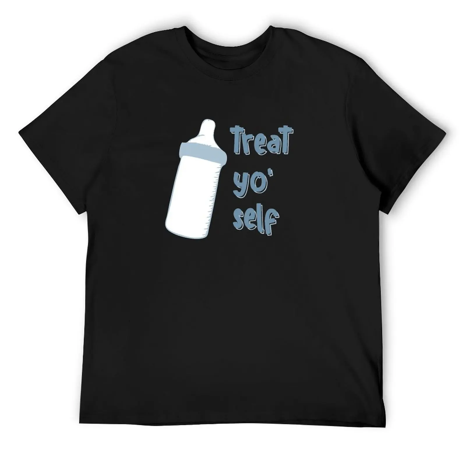 

Treat Yo Self T-Shirt anime shirt cute clothes summer tops street wear Short sleeve tee men