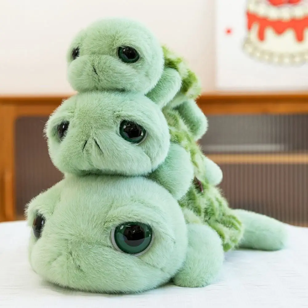

Kawaii Series Ornaments Fluffy Sea Tortoise Soft Collection Animal Sea Turtle Pillow 30cm Cute Turtle Animal Children Gift