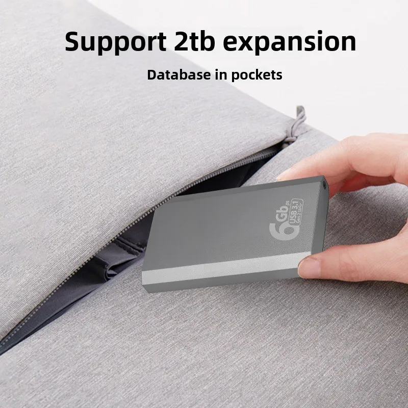 mSATA から USB 3.1 SSD エンクロージャ 6Gbps SSD ケース mSATA HD ハードディスク用外部ディスクボックス収納ケースアダプター PC/ラップトップ/電話用