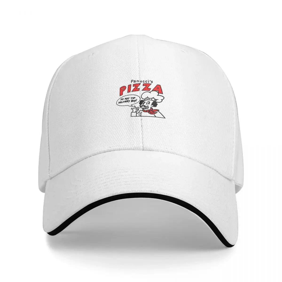 Pannuci's Pizza Cap Baseball Cap gentleman hat christmas hat beach man cap Women's