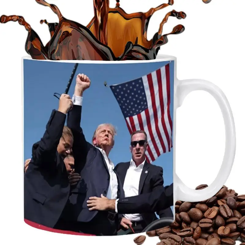 

Кофейная кружка President Donaltrump 2024, керамическая кружка President 2024, кружка President, большая кофейная кружка, керамическая чашка с эргономичной рукой