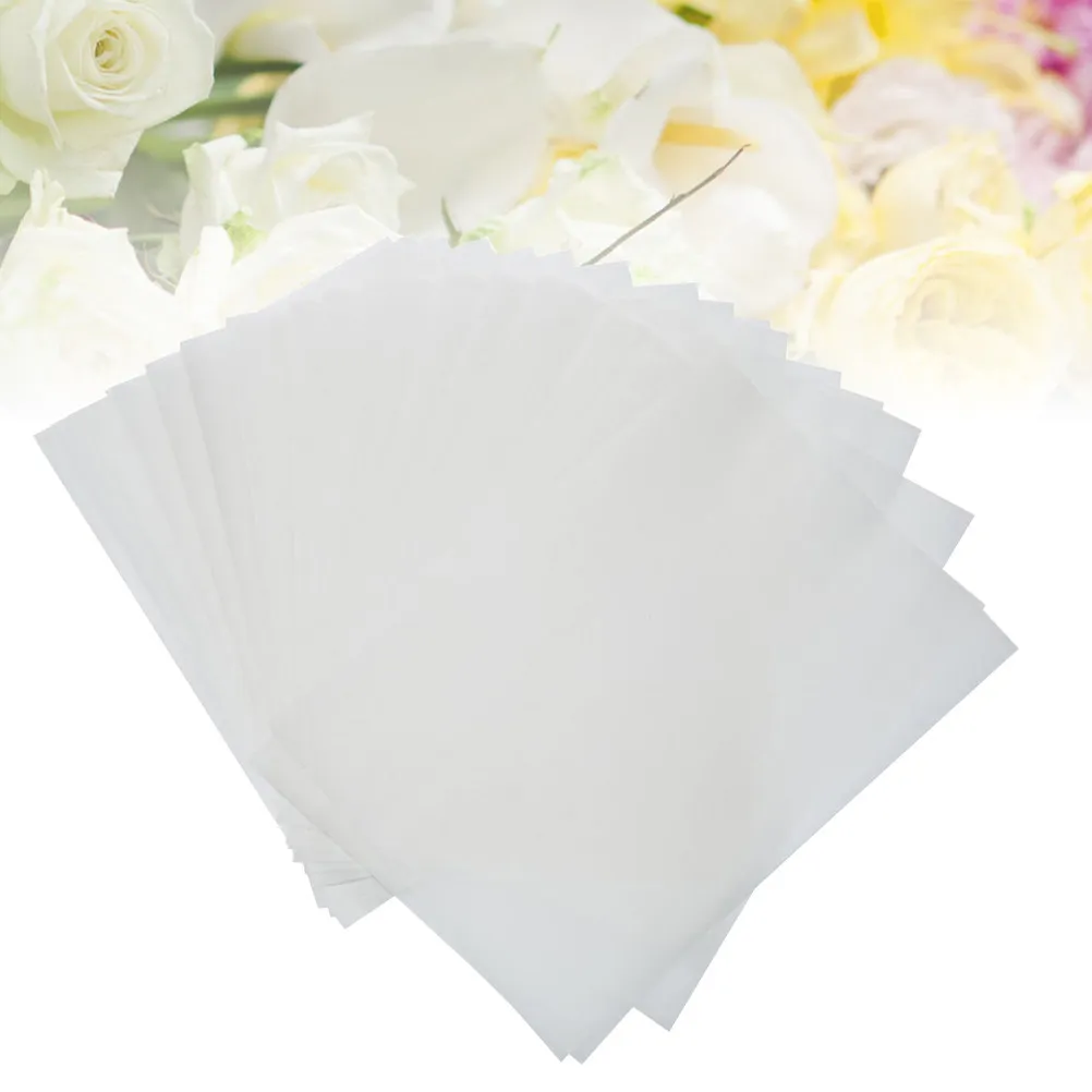 200Pcs 63G High Clarity Tracing Paper Ideal for Graphic Arts Calligraphy Reproduction Sketching Overlay Engineering Xerography