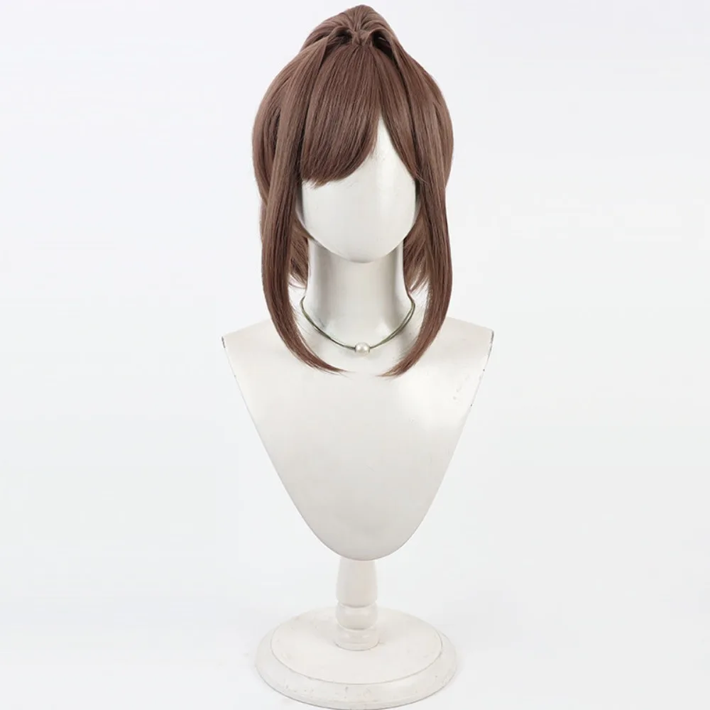VTuber Rurune Lulu Cosplay Wig Detachable Ponytail Simulation Scalp Hair