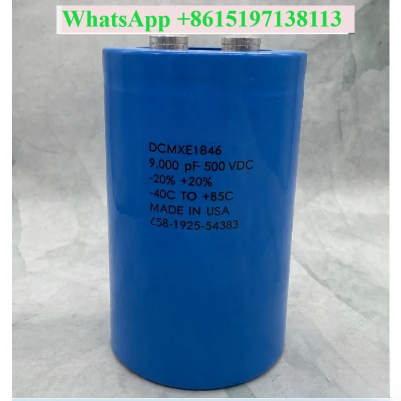 DCMXE1846 500V9000UF 500VDC with fixed bolt capacitor