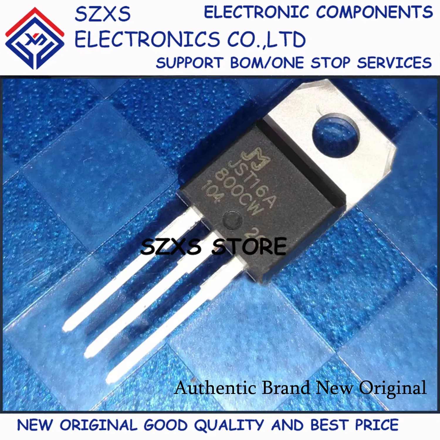 New Original 10Pcs JST16A-800CW JST16A-800BW JST12A-800BW TO-220 Bidirectional Thyristor In Stock Good Quality
