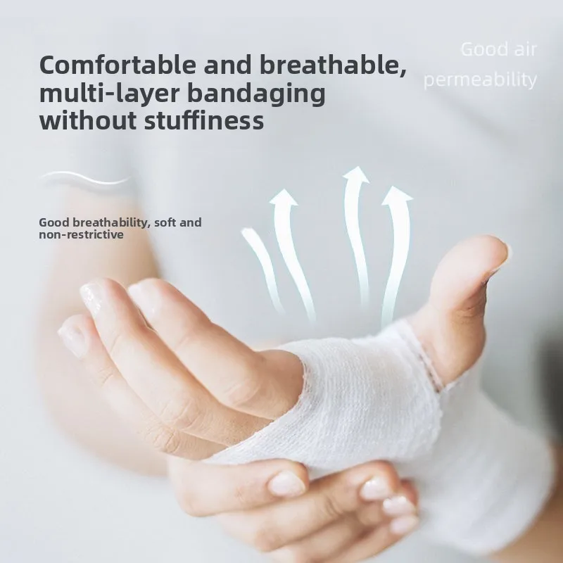 

Хирургические повязки на раны ChiJiaoDr для домашнего использования, дезинфекция оксида этилена, 10, медицинские стерильные марлевые повязки в рулонах