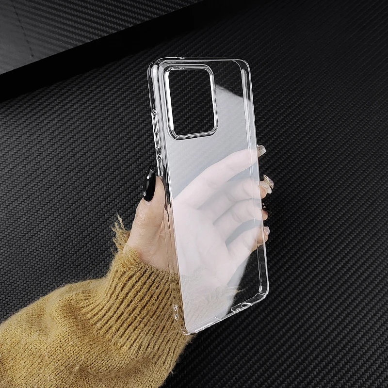 For Motorola Moto G54 G84 G04 G04s G24 Power Hard PC Protect Case Ultra Thin Clear Hard Plastic Full Cover Protective Skin