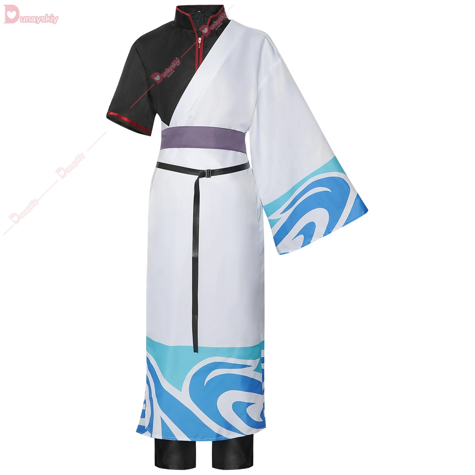 Anime Gintama Cosplay Costumes Sakata Gintoki Cosplay Costume Kimono Halloween Carnival Party Silver Soul Cosplay Costume Wigs