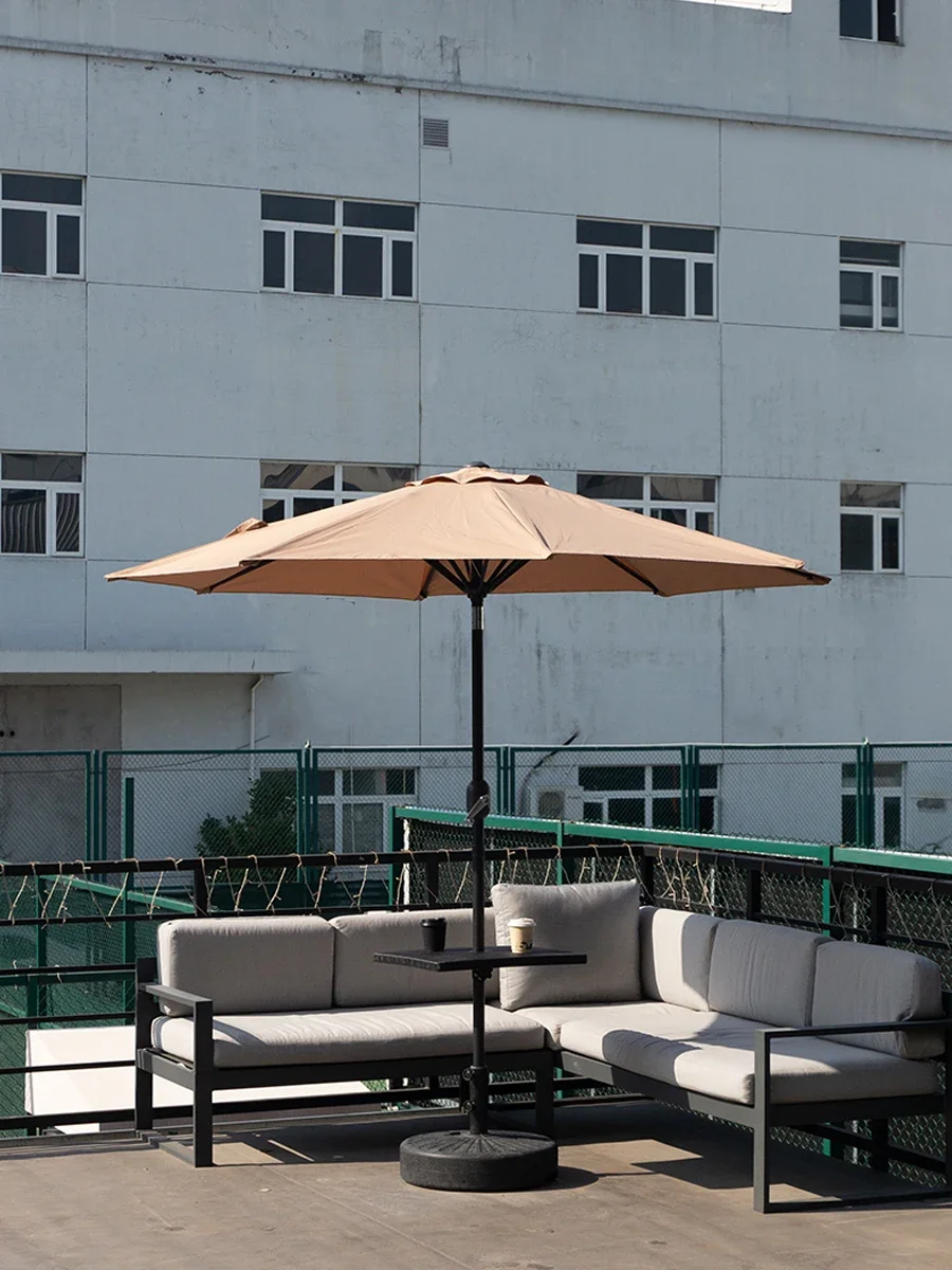 B & B Outdoor Umbrella, Comercial Stall Umbrella, Pátio, Terraço, Sol, Mercado Noturno, Stall