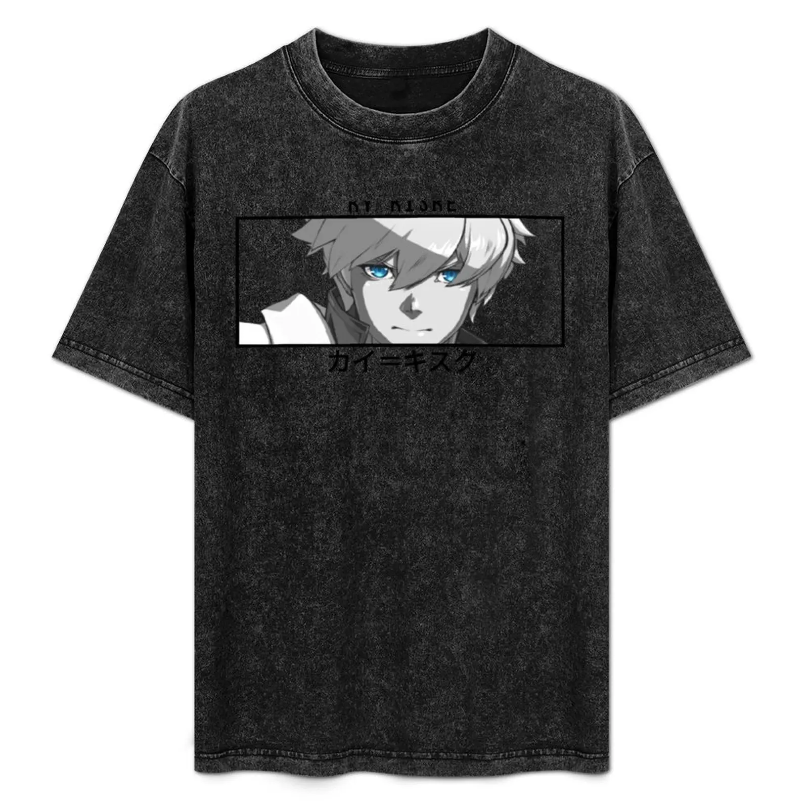 

Eyes kiske gear T-Shirt Retro Graphic Print T-Shirt
