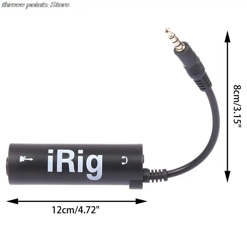 Untuk Irig Efek Seluler Efek Gitar Bergerak Efek Gitar Ganti Gitar dengan Konverter Antarmuka Gitar Ponsel Baru