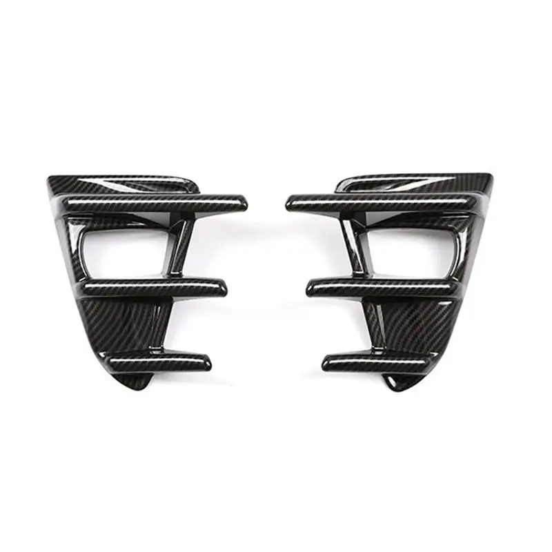 

A60E-Front Bumper Fog Light Grille Cover Fog Light Bezel Covers For Toyota 86 FT86 GT86 ZN6 2016-2020