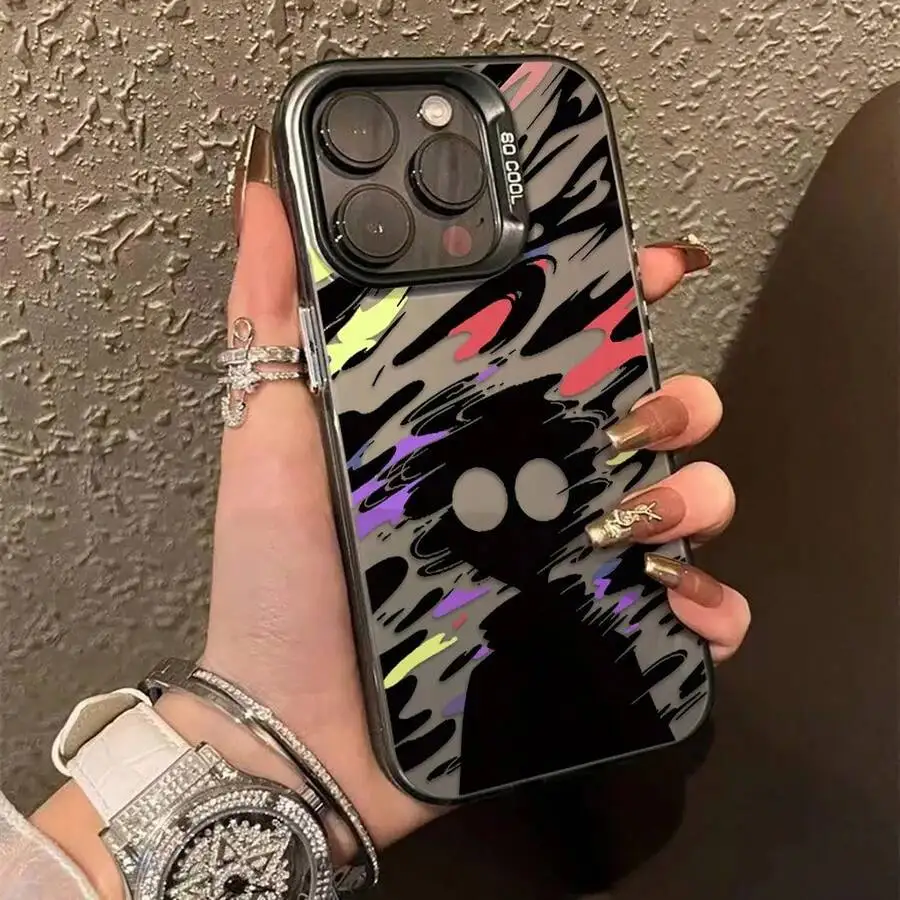 

Abstract Art Phone Case For iPhone 16 Pro Max 15 14 13 12 11 Shockproof IMD Cover