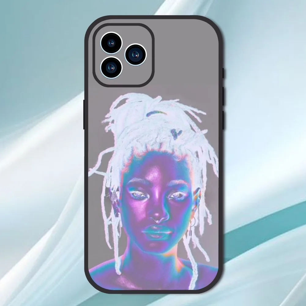 Singer Willow Smith Phone Case For iPhone 13 12 11 14 15 Pro XS Max XR X 8 7 6S 6 Plus Soft Back case