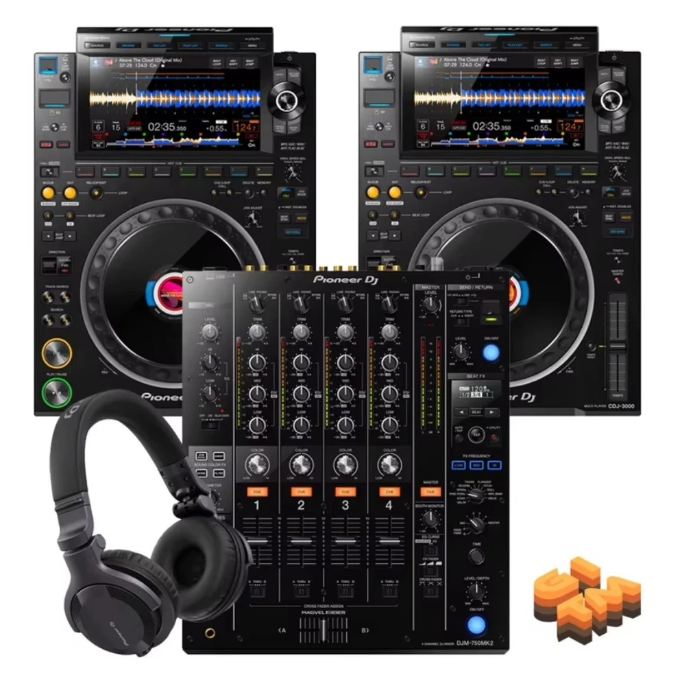 Vendas promocionais de férias!!! Multi-player profissional Pioneer DJ CDJ-3000