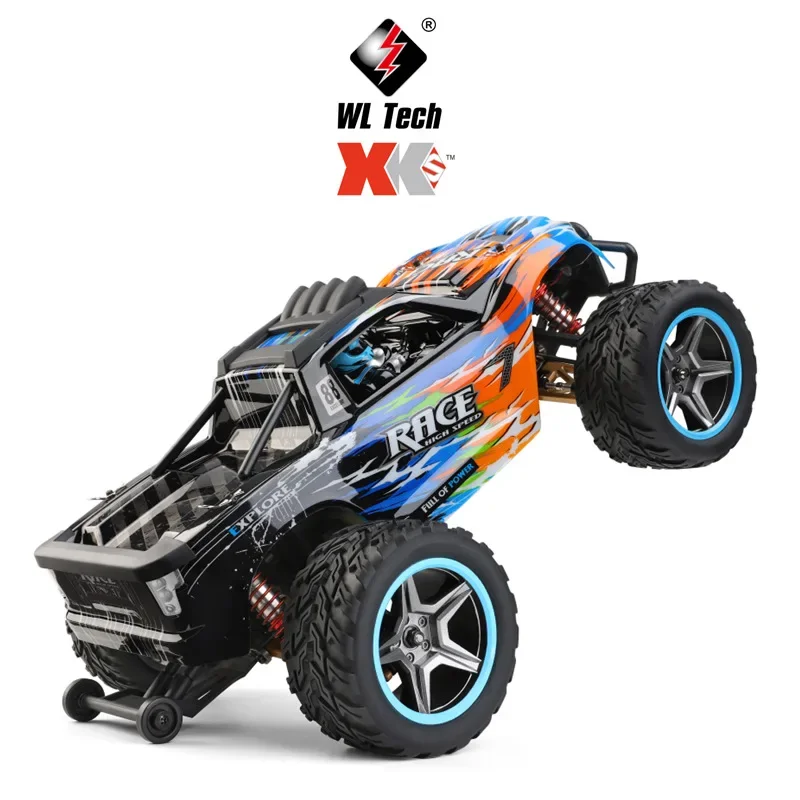 1:10 WLtoys 104019 Control Cars 55km/H 4wd Rc Car Desert Cross-Country High Speed Drift Monster Truck For Kids Toys Gift