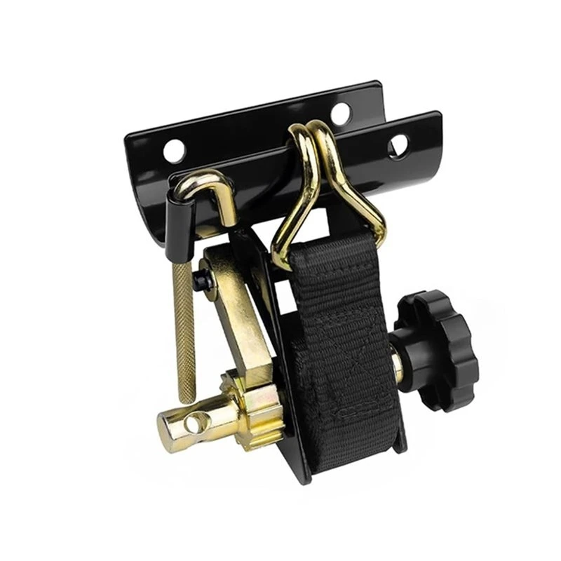 ABZL Retractable Ladder Rack With Ratchet Straps, 2