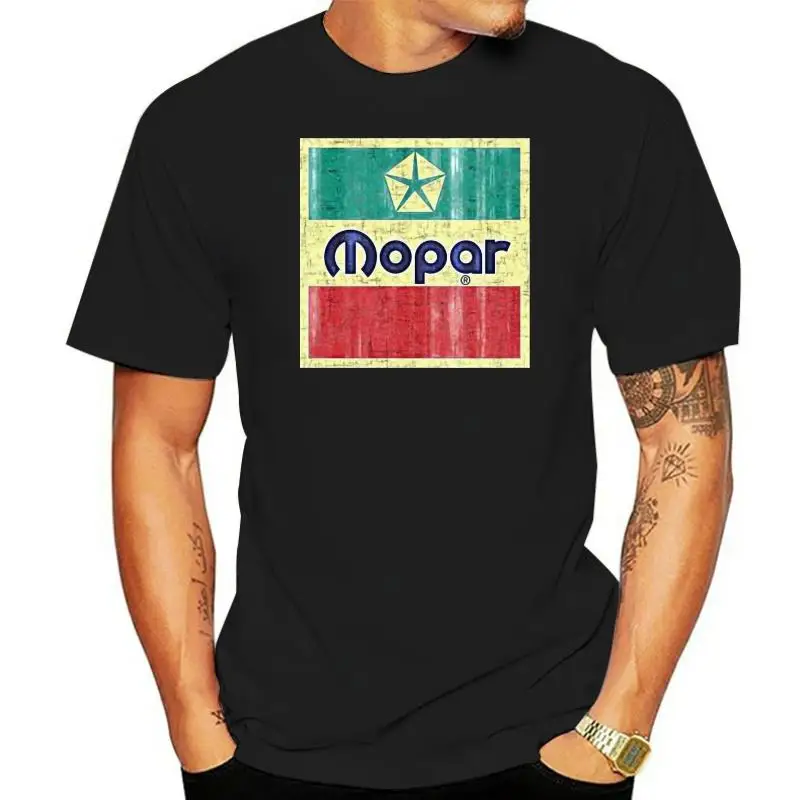 Mopar Viii - Graphic Cotton T Shirt Short & Long Sleeve Hip-Hop Tee Shirt