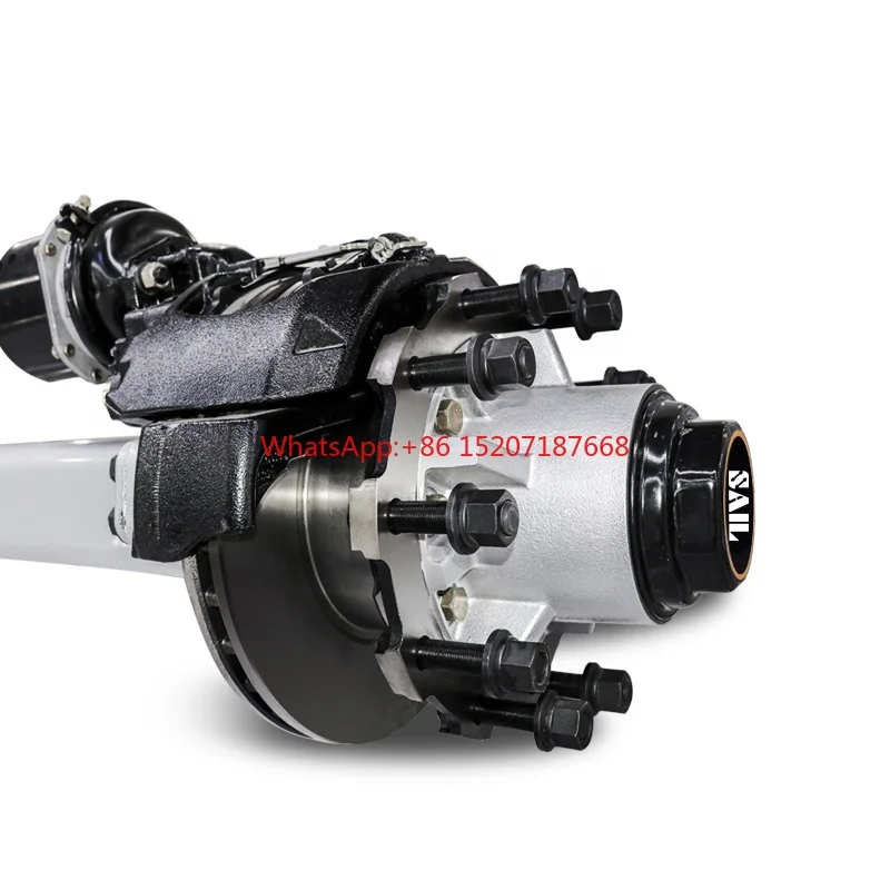 SAIL Wholesale OEM Customized High Quality Auto Parts 9T 10T 13T Heavy Duty Truck Type Semi-trailer Disc Brake Axle