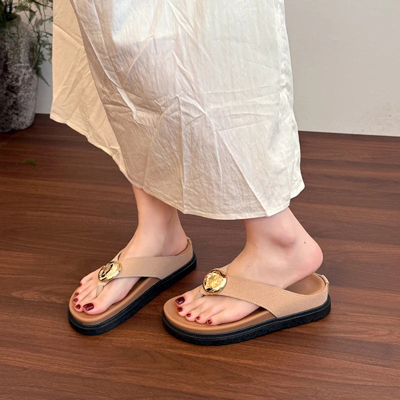 الصيف عدم الانزلاق الوجه يتخبط صنادل شاطئ عادية داخلي في الهواء الطلق الشرائح حذاء مسطح 2023 منزل الأحذية للرجال