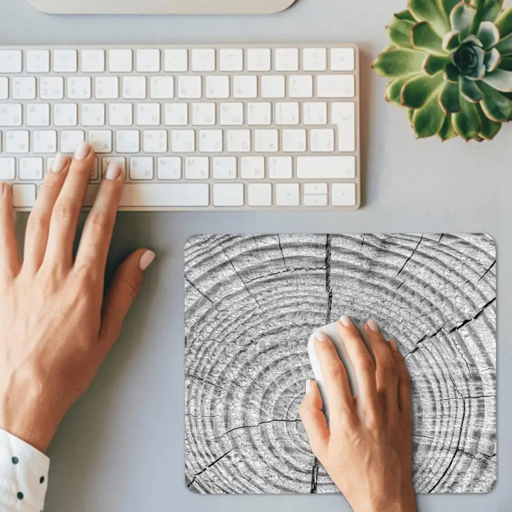 Mousepad Gamer Wood Grain Textures Mouse Mats Gaming Accessories Office Carpet Laptop Desk Mat Small Computer Mouse Pad