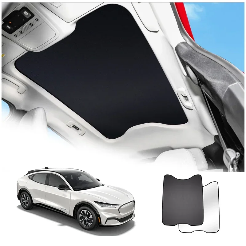 New Arrival Car Interior Accessories Roof Window Sun Shade Cover For Ford Mustang Mach-E 2021