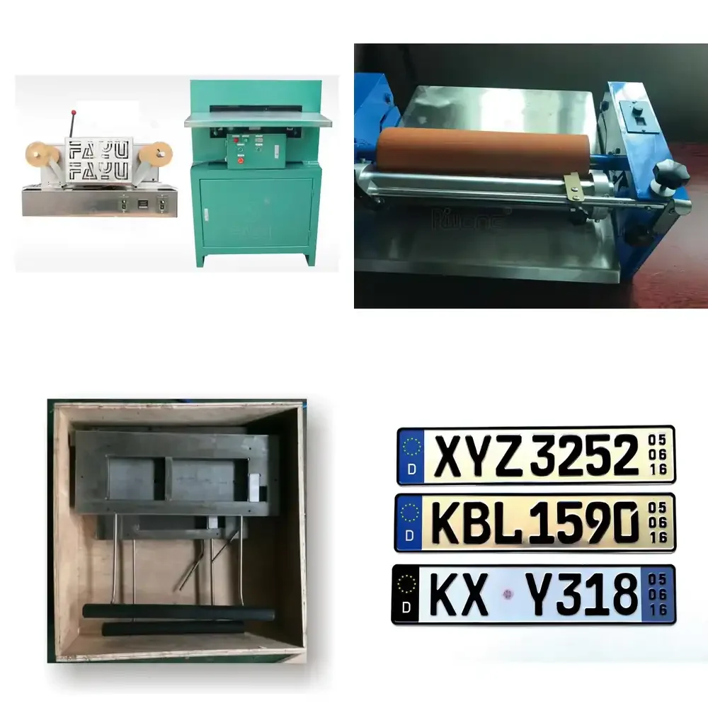 Car Number Plate Making Machine Hydraulic Pressing Machine for Registration Plate