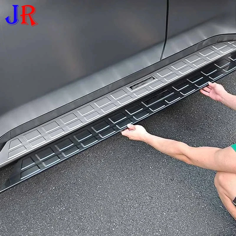 Fit for Jetour Traveller Stainless Steel Sticker Door Step Running Board Side Step Automotive Exterior Decorative Accessories