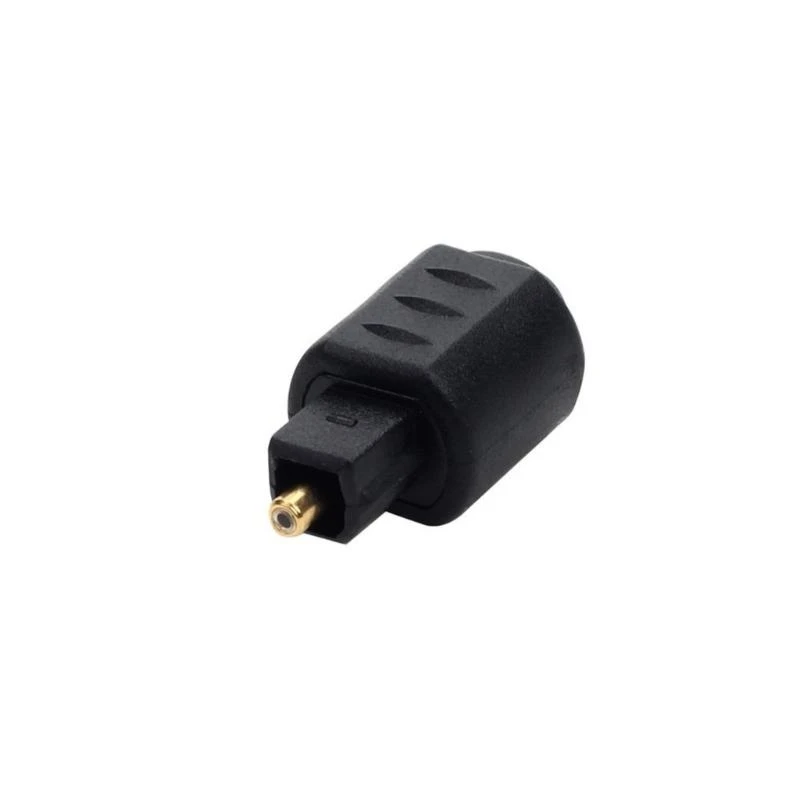 K32C Optical Audios Adapter 3.5mm Plugs to Toslink Male Adapter for Digital Sound