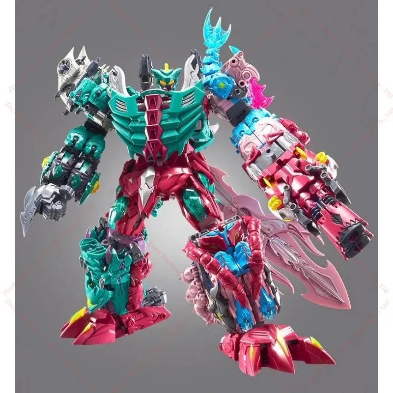 In Stock Transformation TFC Poseidon Piranacon P-01-06 6 Models of A Full Set of Reprints Action Figures Toy Gift Collection