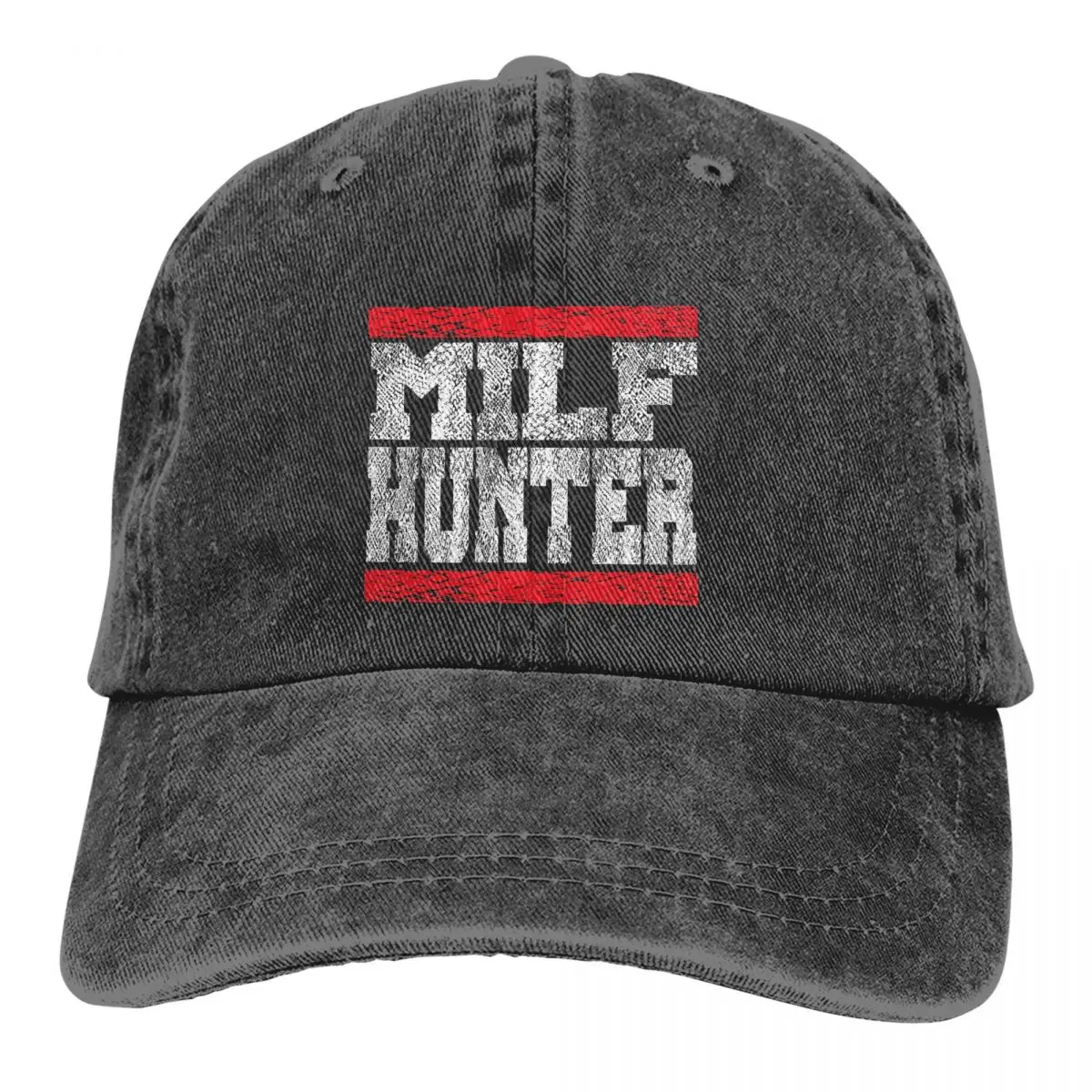 Pure Color Dad Hats Hunter Women's Hat Sun Visor Baseball Caps MILF Abbreviation Culture Peaked Cap