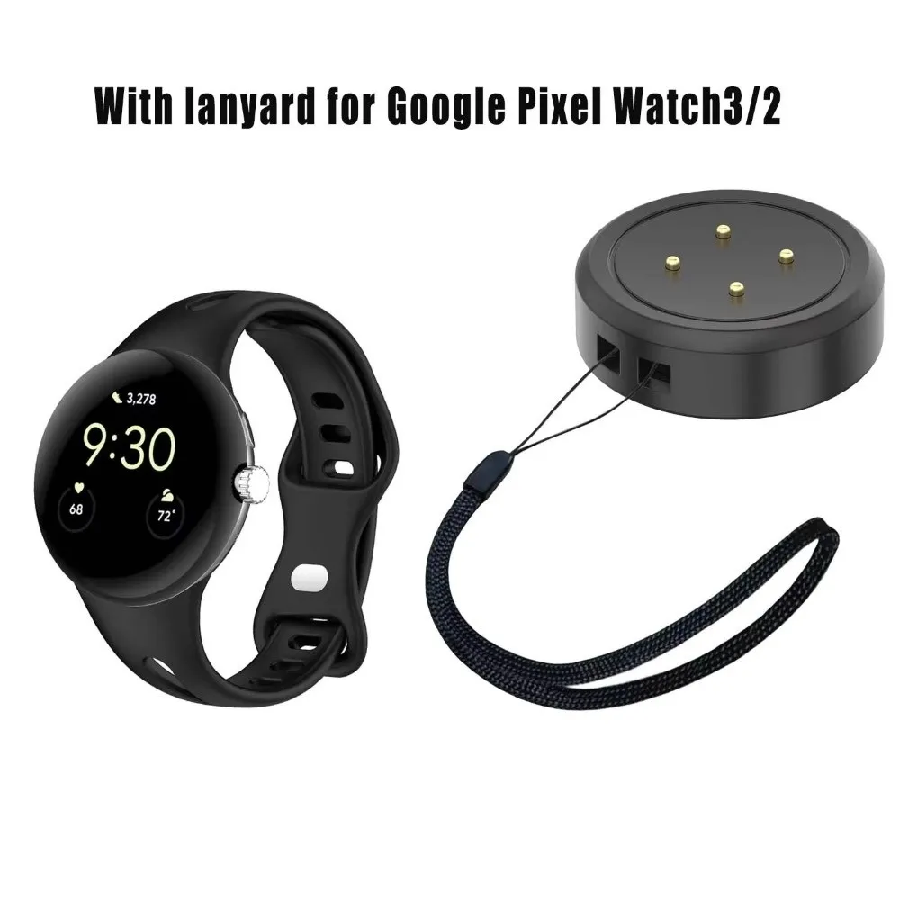 

Съемный ремешок для зарядного устройства Google Pixel Watch, быстрая зарядка, USB-соединение, зарядная док-станция, USB-зарядное устройство для умных часов