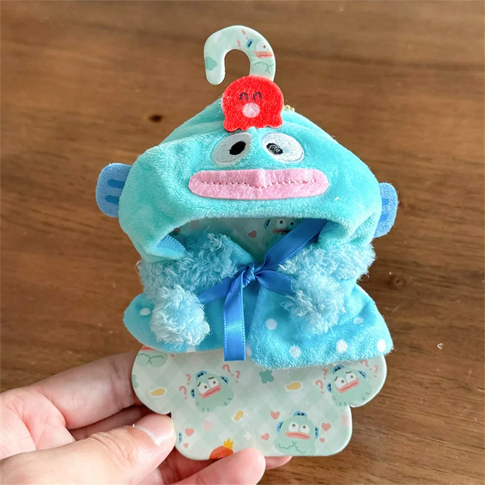 كيتي سينامورول كورومي بلدي ميلودي Pochacco Pompompurin هانتون الضفدع الملابس مجموعة مناسبة 8-10 سنتيمتر أفخم دمية لعبة