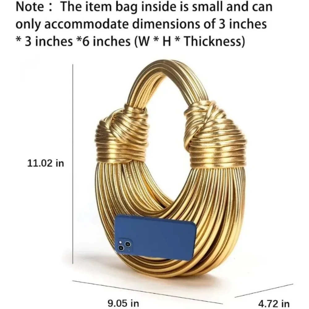 

Women's Creative Noodle Bag, Woven PU Shoulder Messenger Bag, Chic Underarm Handbag