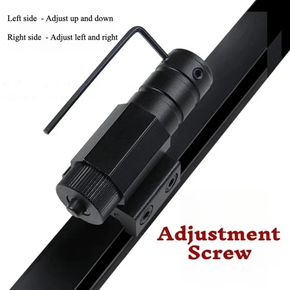 Tactical Red Dot Laser Sight Adjustable Locator Outdoor Sports Long Distance Hunting Laser Calibrator Measure Device Test Tool image 4