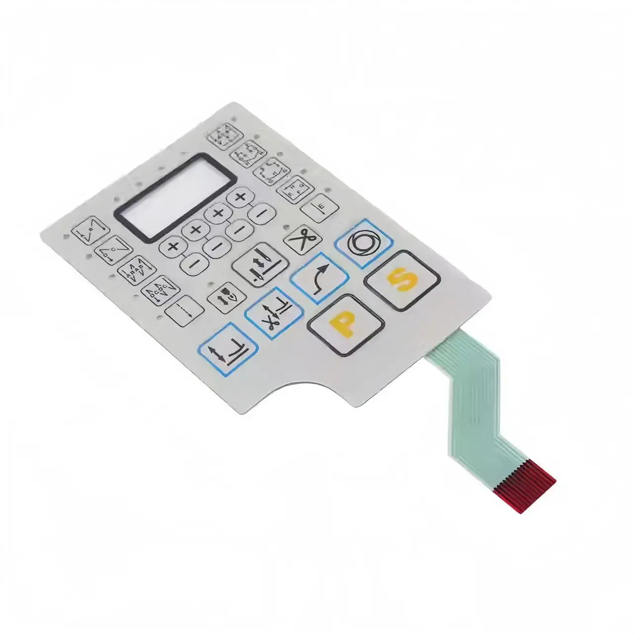 Qixing display panel membrane operation keypad for lockstitch electronic control box industrial sewing machine accessories