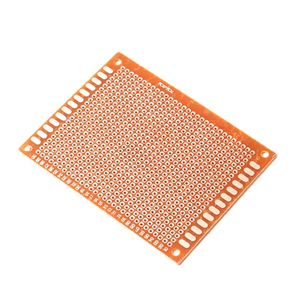 10pcs 7*9cm Solder Finished Prototype PCB for DIY Circuit Board Breadboard (Golden) 7*9cm PCB board Solder finished PCB