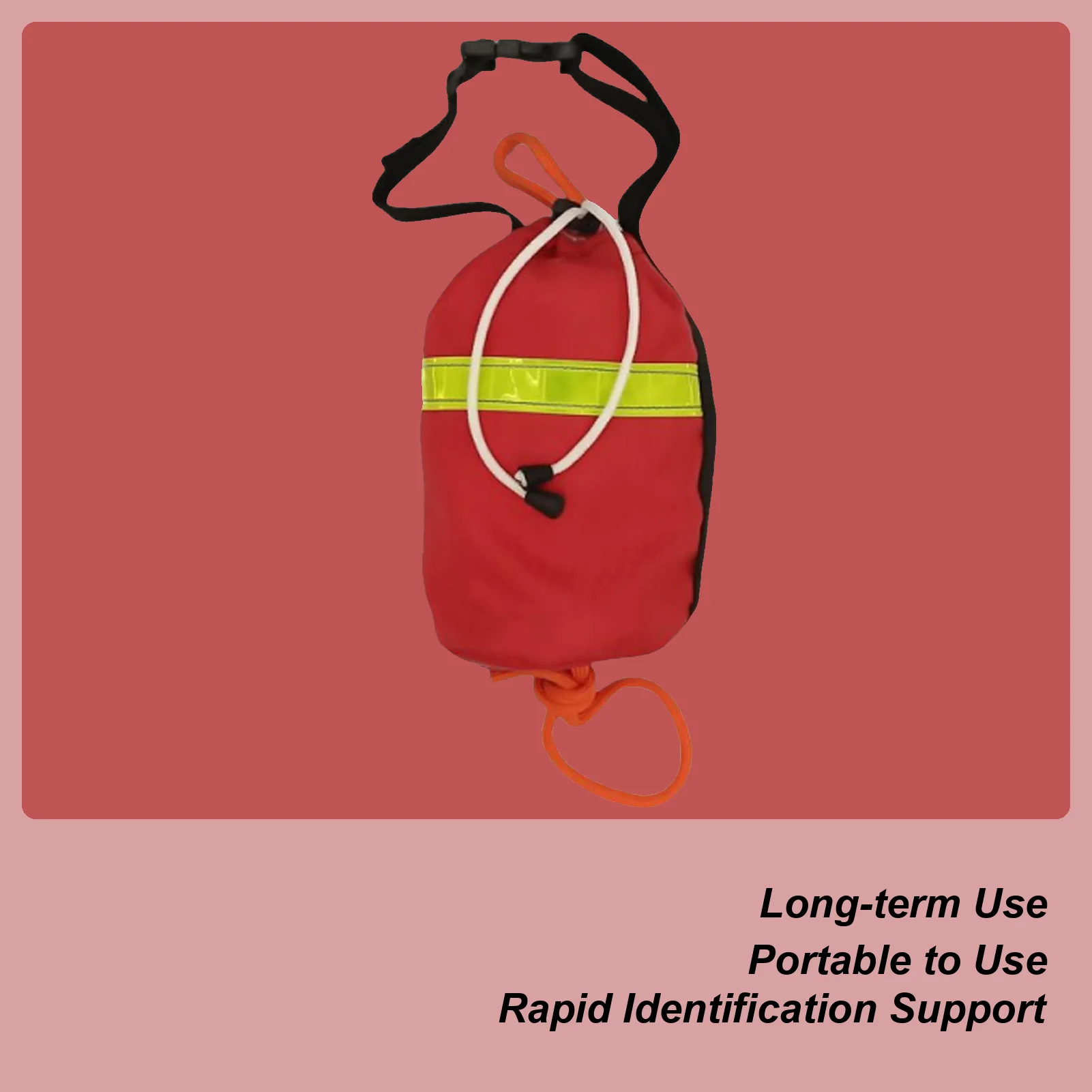 

Мешок для броска воды с веревкой, плавучий мешок, бросающее защитное оборудование, плавучее устройство высокой видимости для парусного спорта, подледной рыбалки