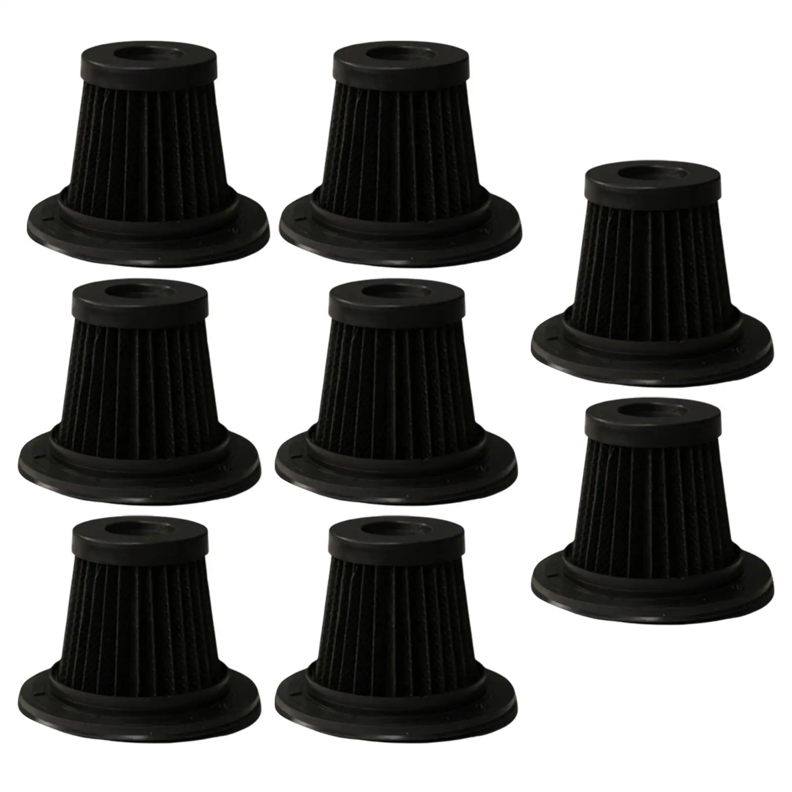 8x Replacement Filter for Vacuum Cleaner Attachment Home HEPA Filter Only