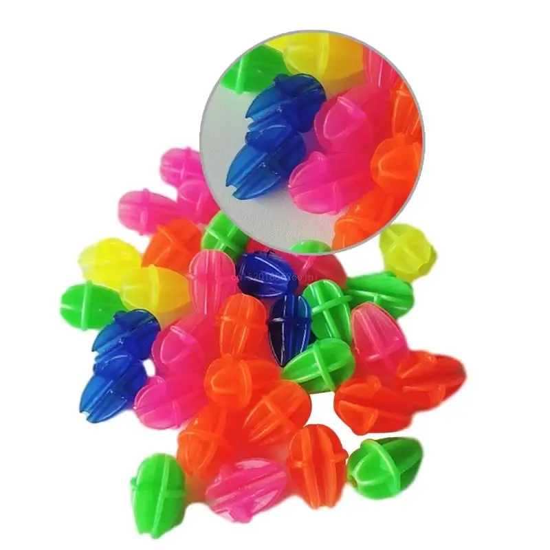 Spokes Decors Bikes Spokes Beads Multicolored Bikes Clip Beads for Kids GXMF