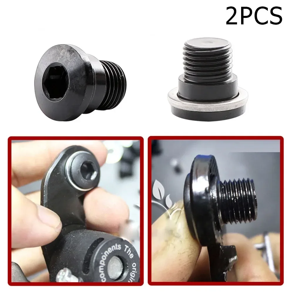 2pcs  Bike Rear Derailleur Fixing Bolts  MTB Jockey Wheel Screws Outdoor Cycling Repair Parts Replacement