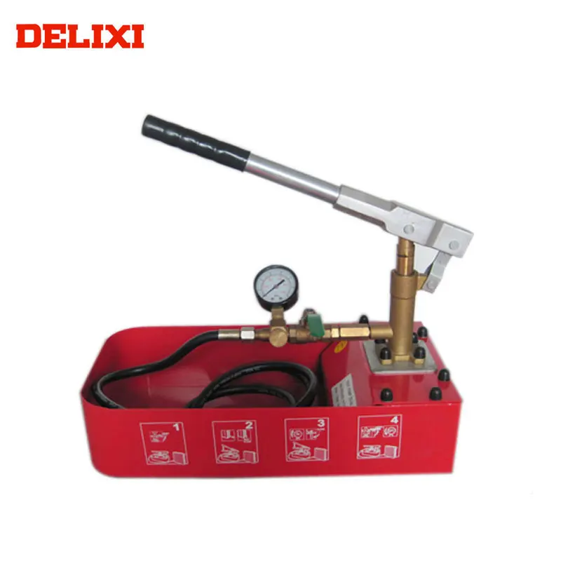 Testing Equipment DLX-ZD50 Plumbing Tool Kit Pressure Testing Equipment  50bar Hydrostatic Head Pressure Test Machine