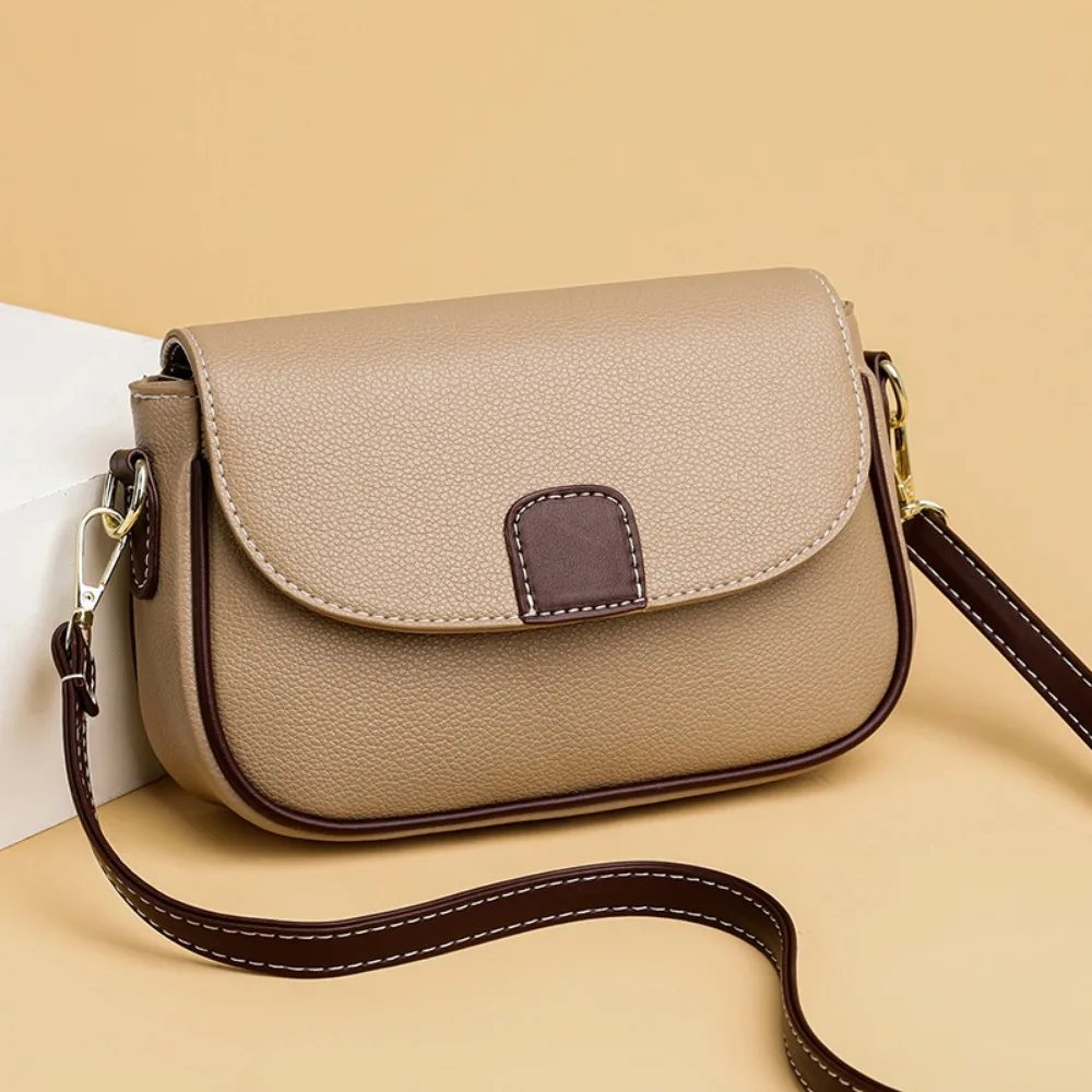 Modne damskie torby wielokolorowe torby Crossbody o dużej pojemności damskie skórzane torebki dla damska torba na ramię