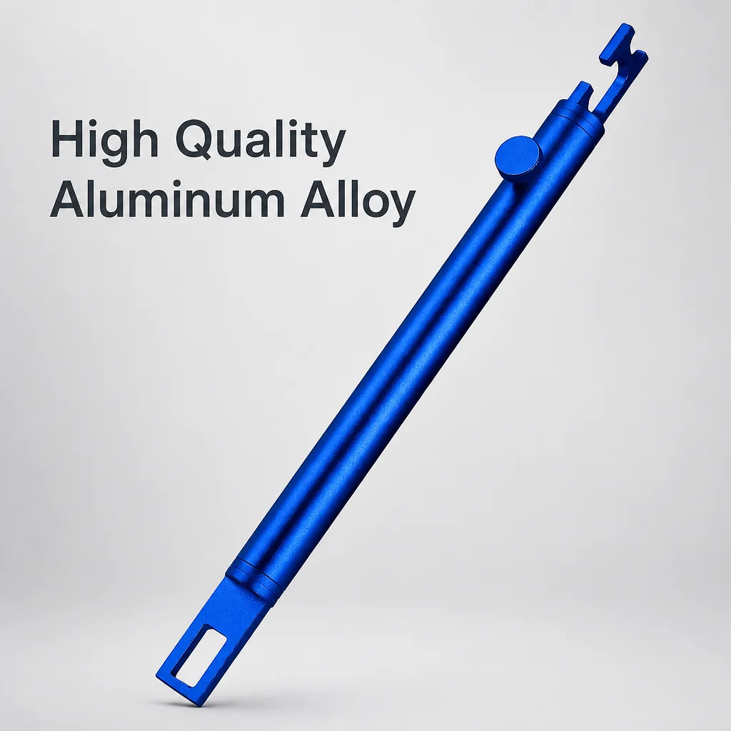 Retractable Aluminum Support Rod for Car Polishing 31-46.5cm Vehicle Trunk Lid Door Fixing Tool