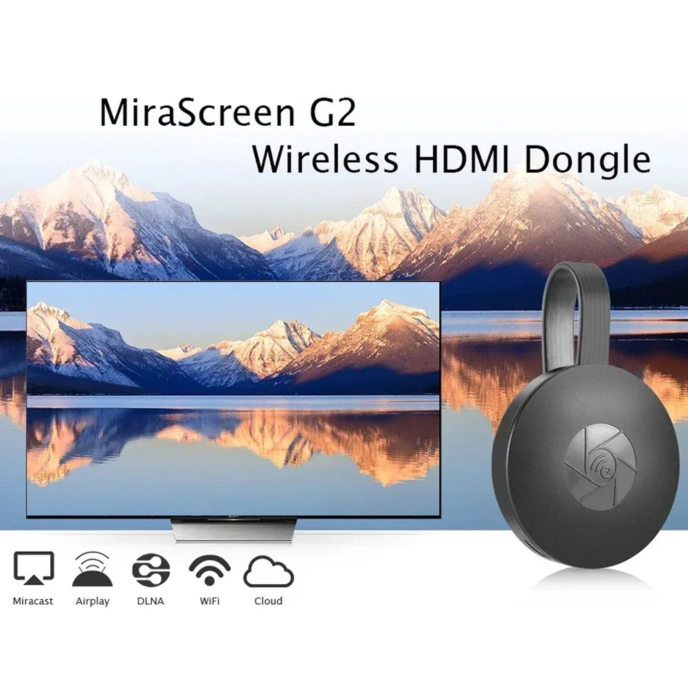 Appareil multiple de miroir HDMI sans fil, fonctionnement Mobile connecté à la télévision HD 1080P, Projection d'ordinateur, Ipad, WIFI, projecteur d'écran en direct